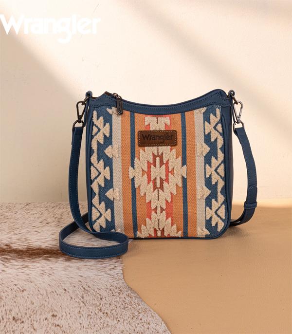 New Arrival :: Wholesale Wrangler Sherpa Aztec Crossbody Bag