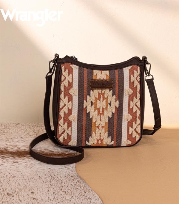 New Arrival :: Wholesale Wrangler Sherpa Aztec Crossbody Bag