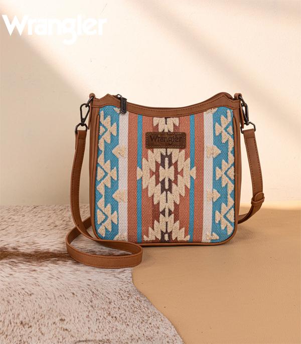 New Arrival :: Wholesale Wrangler Sherpa Aztec Crossbody Bag