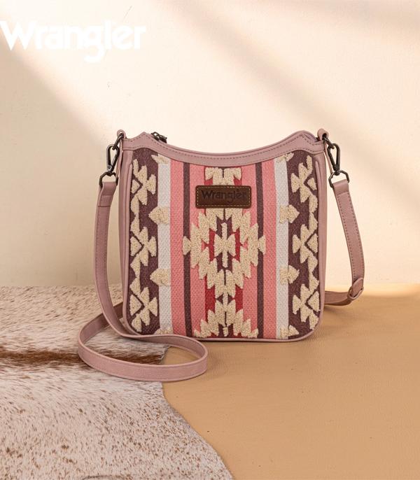 New Arrival :: Wholesale Wrangler Sherpa Aztec Crossbody Bag