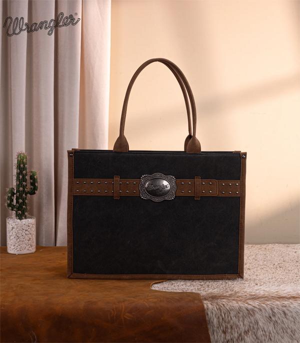 New Arrival :: Wholesale Wrangler Buckle Concealed Large Tote