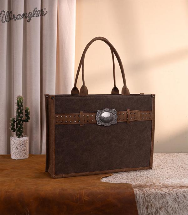 New Arrival :: Wholesale Wrangler Buckle Concealed Large Tote