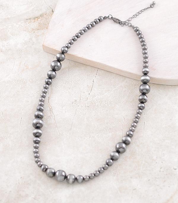 New Arrival :: Wholesale Western Navajo Pearl Bead Necklace