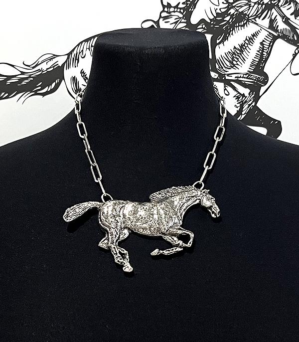 NECKLACES :: WESTERN TREND :: Wholesale Tipi Brand Cow Pendant Necklace