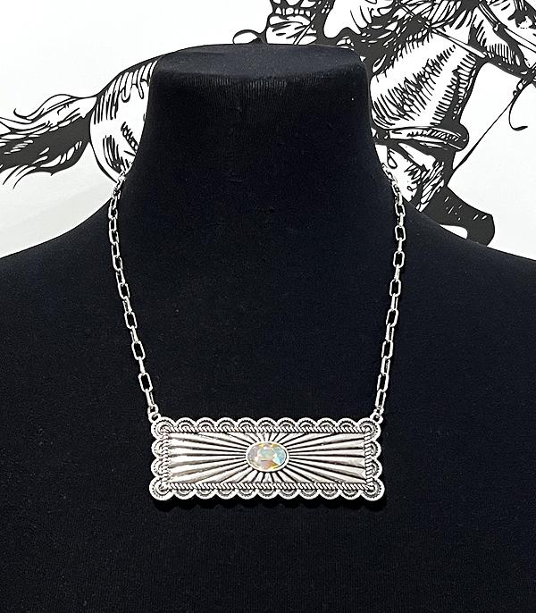 New Arrival :: Wholesale Tipi Brand Concho Bar Necklace