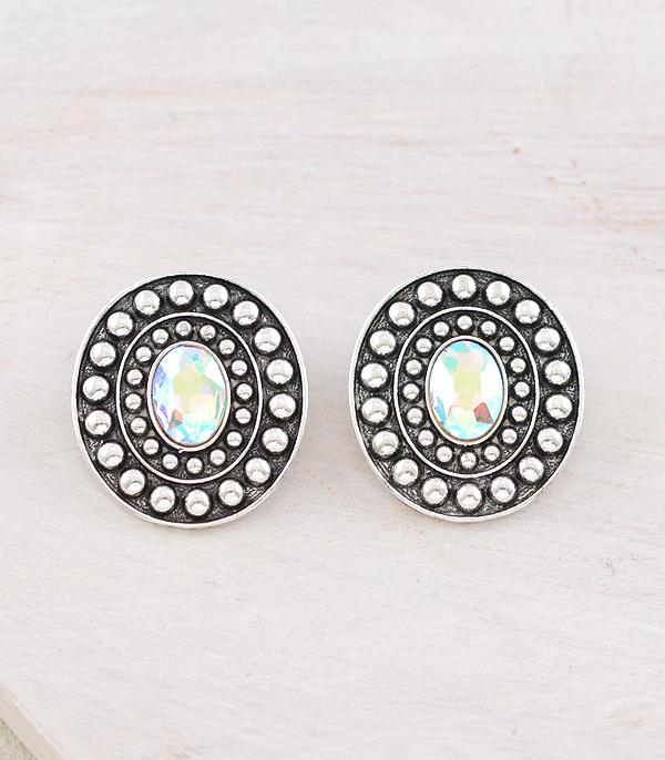 New Arrival :: Wholesale Tipi Brand Concho Earrings
