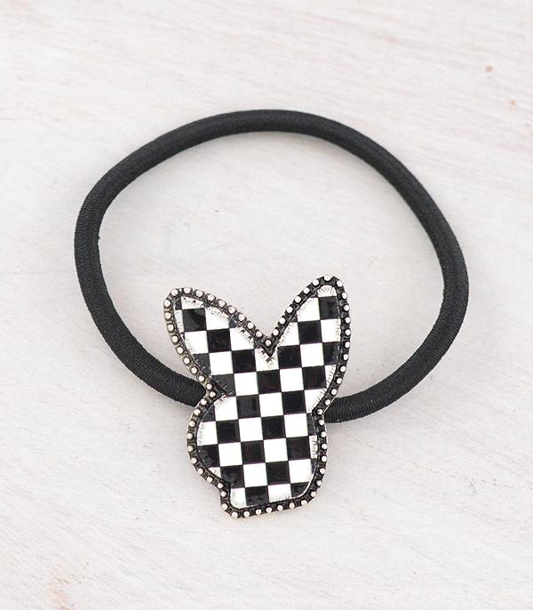 WHAT'S NEW :: Wholesale Western Checkered Bunny Hair Accessory