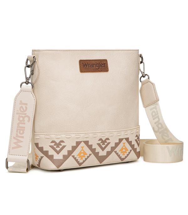 New Arrival :: Wholesale Wrangler Aztec Print Crossbody Bag