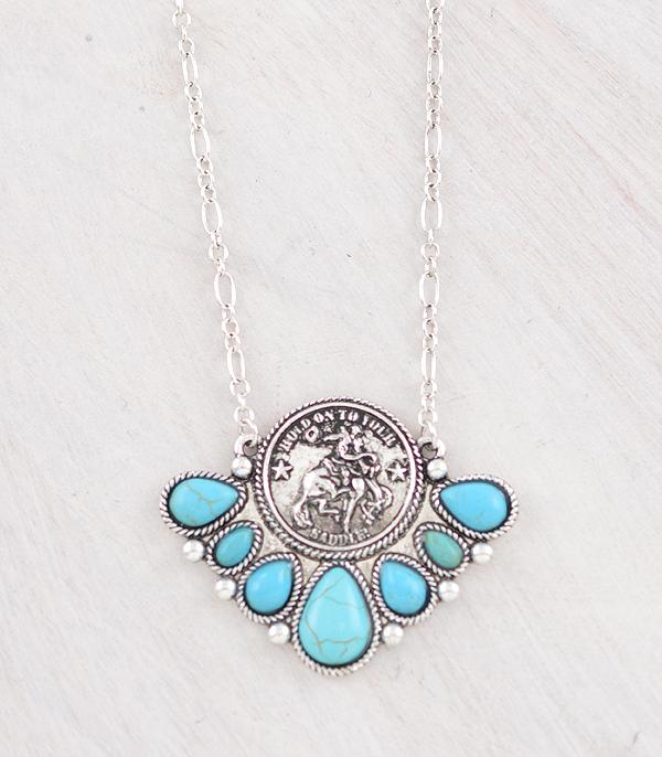 New Arrival :: Wholesale Western Cowboy Pendant Necklace