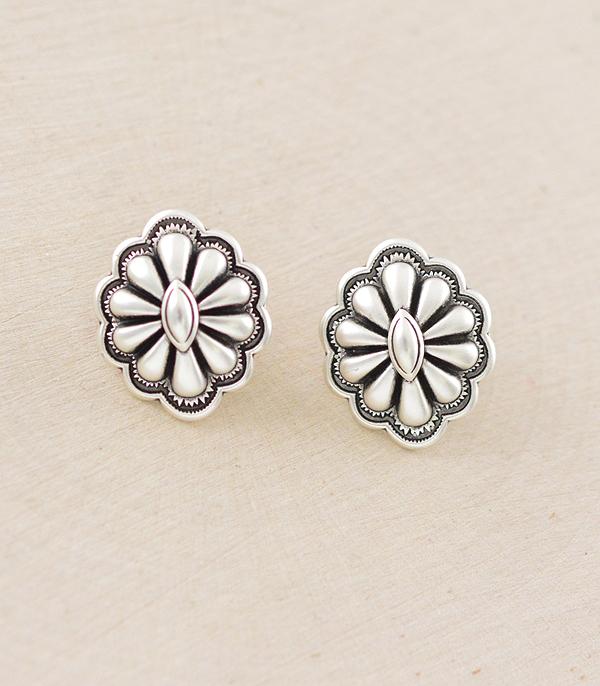 New Arrival :: Wholesale Western Concho Earrings
