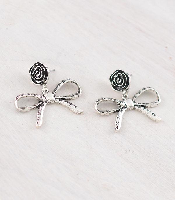 New Arrival :: Wholesale Western Bow Earrings