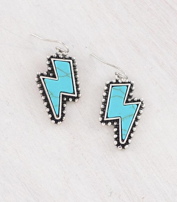 WHAT'S NEW :: Wholesale Tipi Brand Turquoise Bolt Earrings