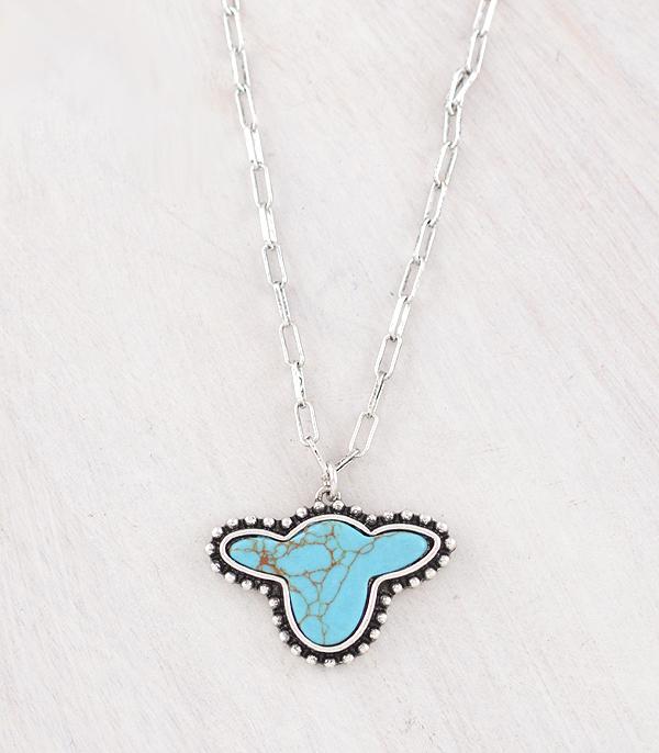 WHAT'S NEW :: Wholesale Tipi Brand Turquoise Cow Necklace