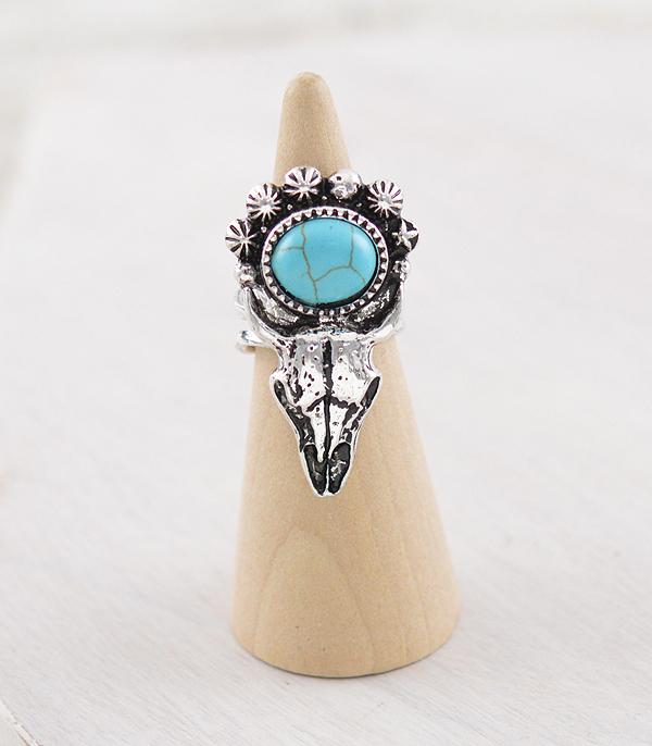New Arrival :: Wholesale Tipi Brand Cow Skull Ring