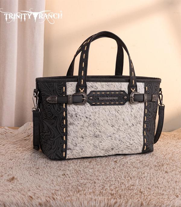 New Arrival :: Wholesale Cowhide Tooled Tote Crossbody Bag