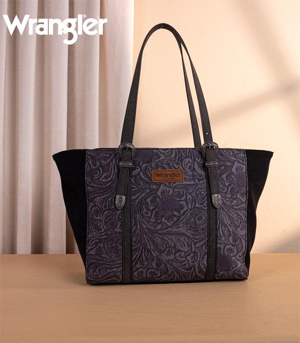 New Arrival :: Wholesale Wrangler Floral Tooled Large Tote