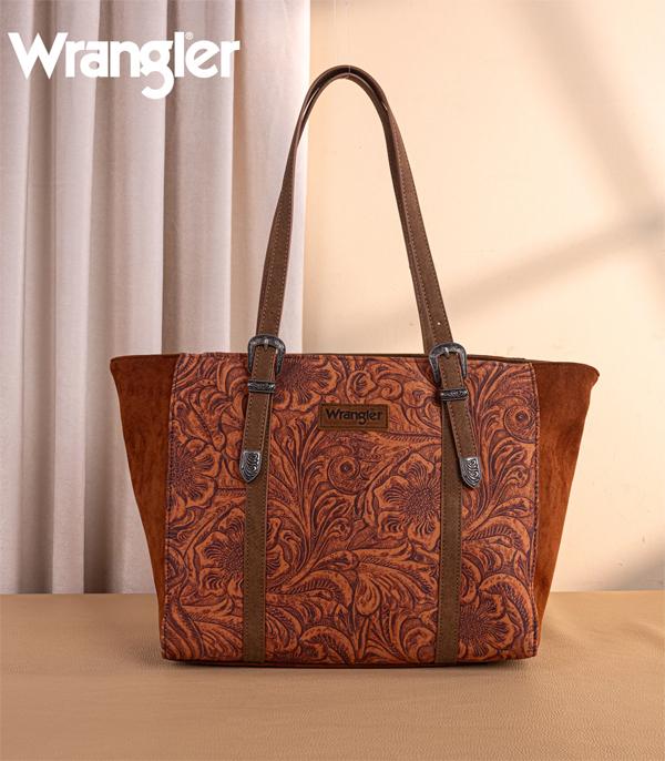 New Arrival :: Wholesale Wrangler Floral Tooled Large Tote