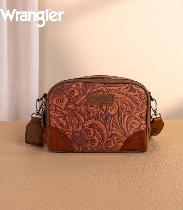 New Arrival :: Wholesale Wrangler Vintage Floral Crossbody Bag