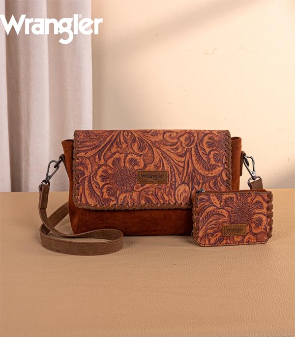 New Arrival :: Wholesale Wrangler Vintage Floral Crossbody Bag