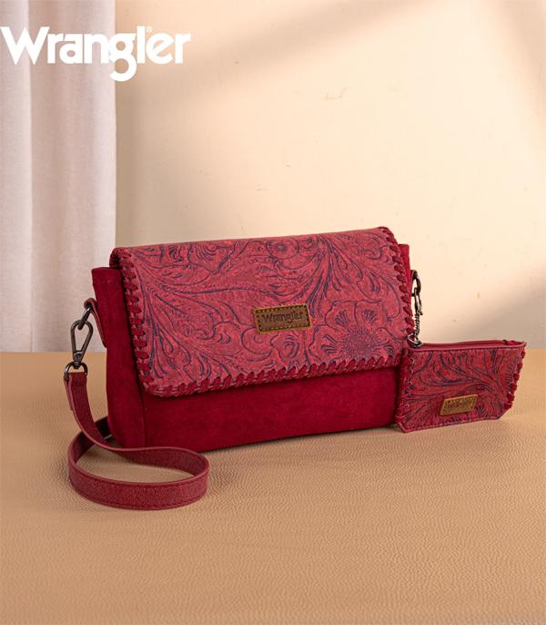 New Arrival :: Wholesale Wrangler Vintage Floral Crossbody Bag