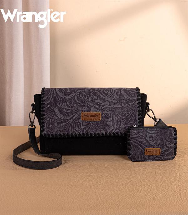 New Arrival :: Wholesale Wrangler Vintage Floral Crossbody Bag