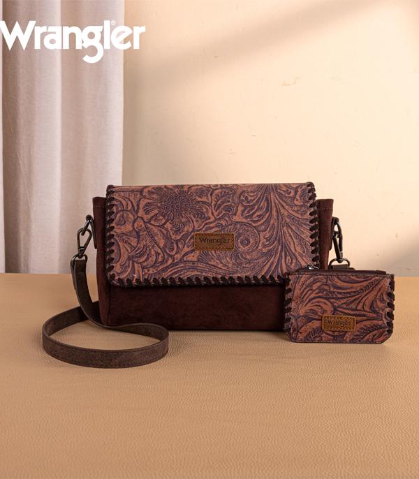 New Arrival :: Wholesale Wrangler Vintage Floral Crossbody Bag