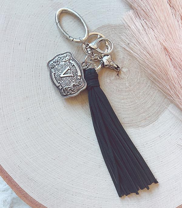 INITIAL JEWELRY :: GIFT ITEM :: Wholesale Tipi Brand Initial Buckle Keychain