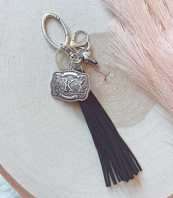 New Arrival :: Wholesale Tipi Brand Initial Buckle Keychain