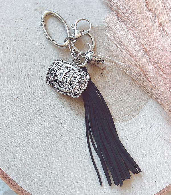 New Arrival :: Wholesale Tipi Brand Initial Buckle Keychain