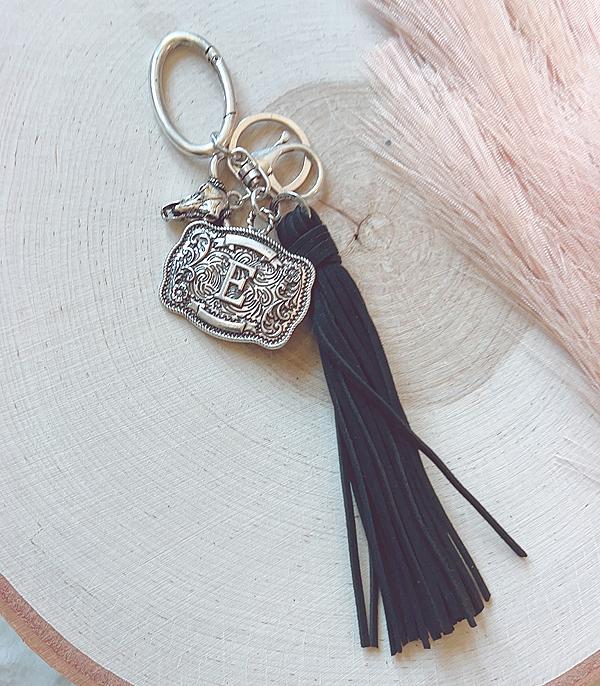 New Arrival :: Wholesale Tipi Brand Initial Buckle Keychain