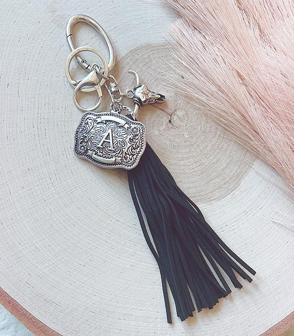 New Arrival :: Wholesale Tipi Brand Initial Buckle Keychain