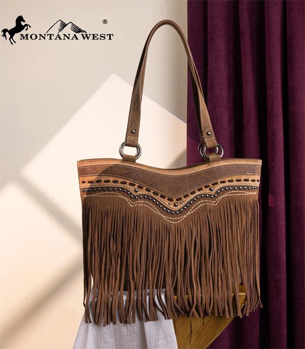 New Arrival :: Wholesale Montana West Fringe Concealed Carry Tote