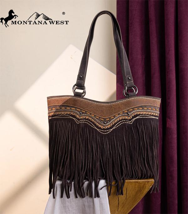 New Arrival :: Wholesale Montana West Fringe Concealed Carry Tote