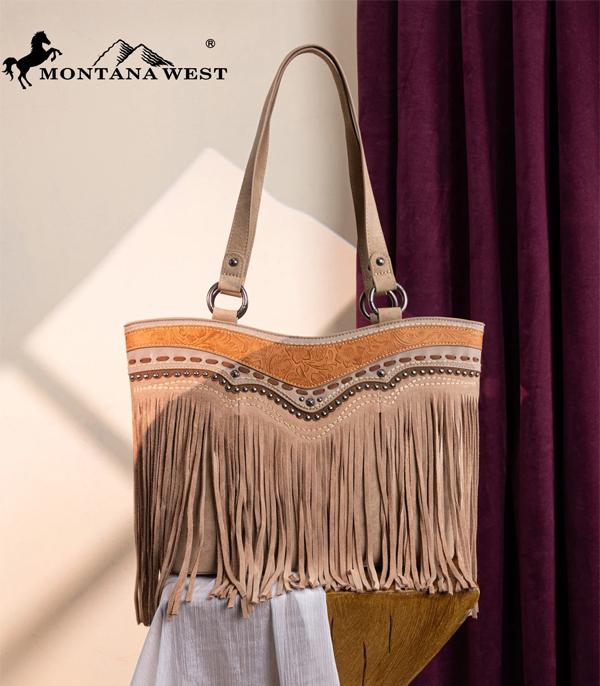 New Arrival :: Wholesale Montana West Fringe Concealed Carry Tote