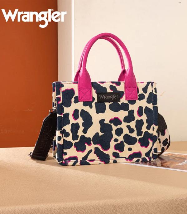 MONTANAWEST BAGS :: WESTERN PURSES :: Wholesale Wrangler Cow Print Tote Crossbody Bag