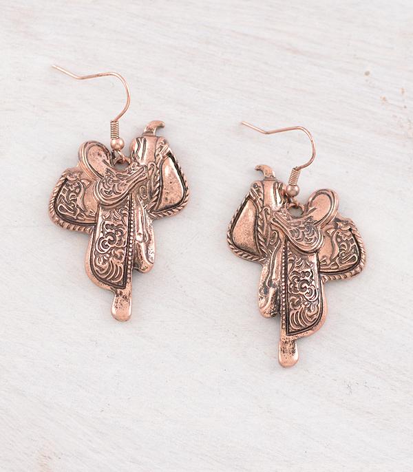 New Arrival :: Wholesale Western Saddle Earrings
