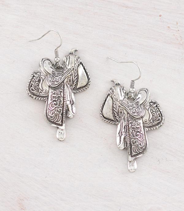 New Arrival :: Wholesale Western Saddle Earrings