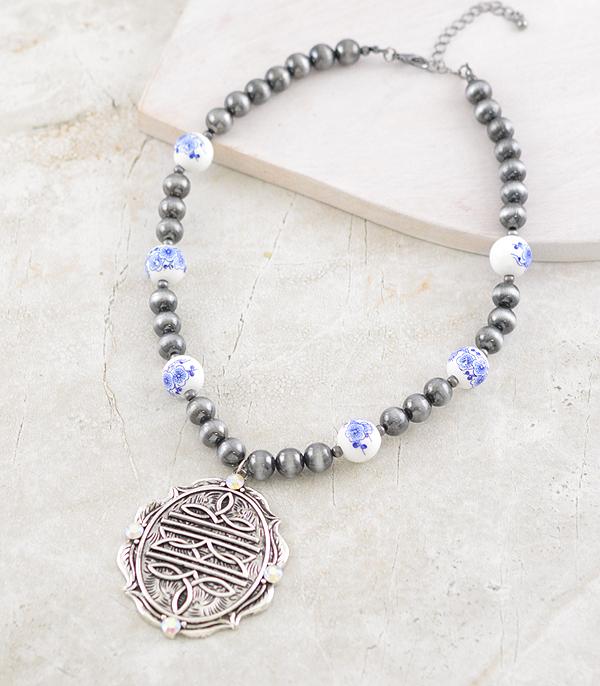 WHAT'S NEW :: Wholesale Western Boot Stitch Pendant Necklace
