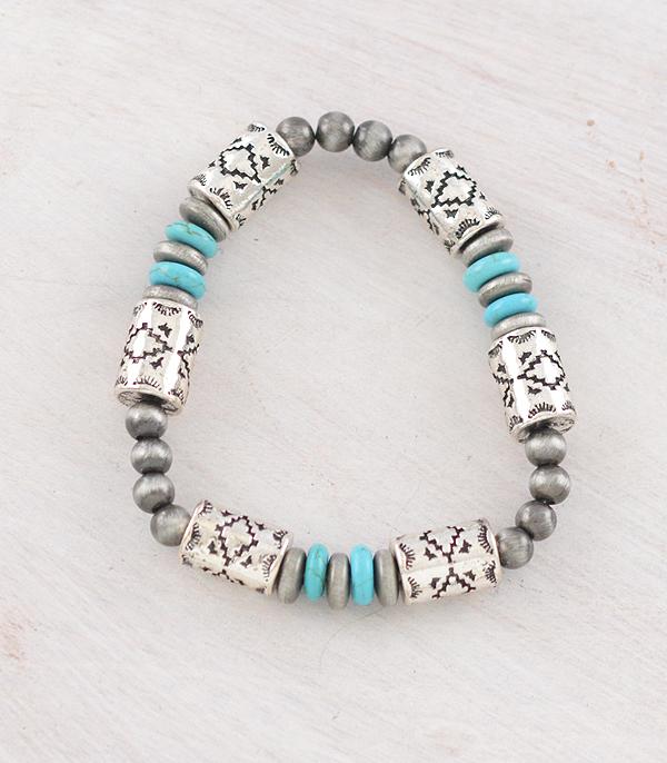 WHAT'S NEW :: Wholesale Western Aztec Navajo Pearl Bracelet 