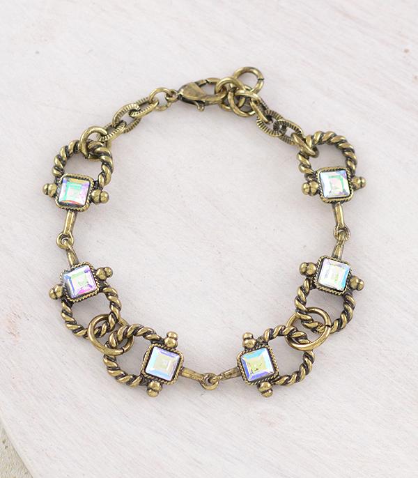 BRACELETS :: LINK :: Wholesale Western Horsebit Chain Bracelet