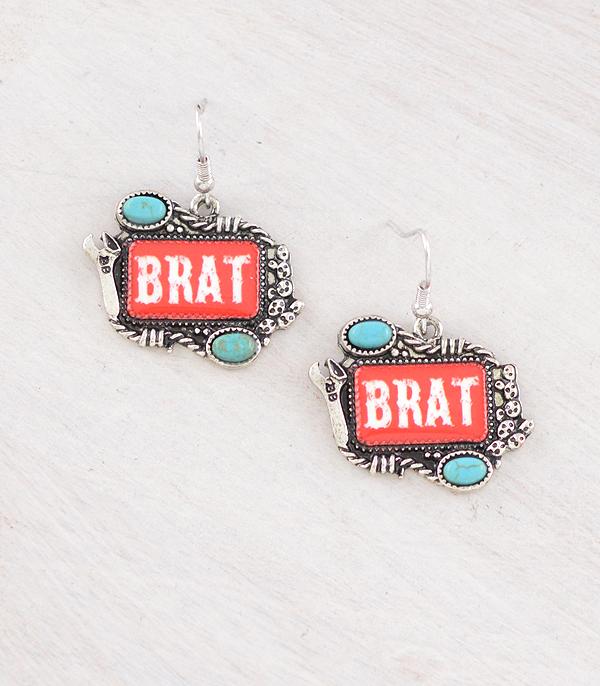 New Arrival :: Wholesale Western Brat Turquoise Earrings