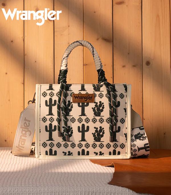 WHAT'S NEW :: Wholesale Wrangler Cactus Print Tote Crossbody Bag
