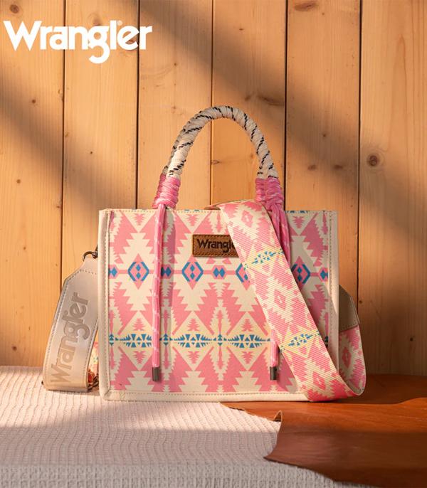 WHAT'S NEW :: Wholesale Wrangler Aztec Print Tote Crossbody
