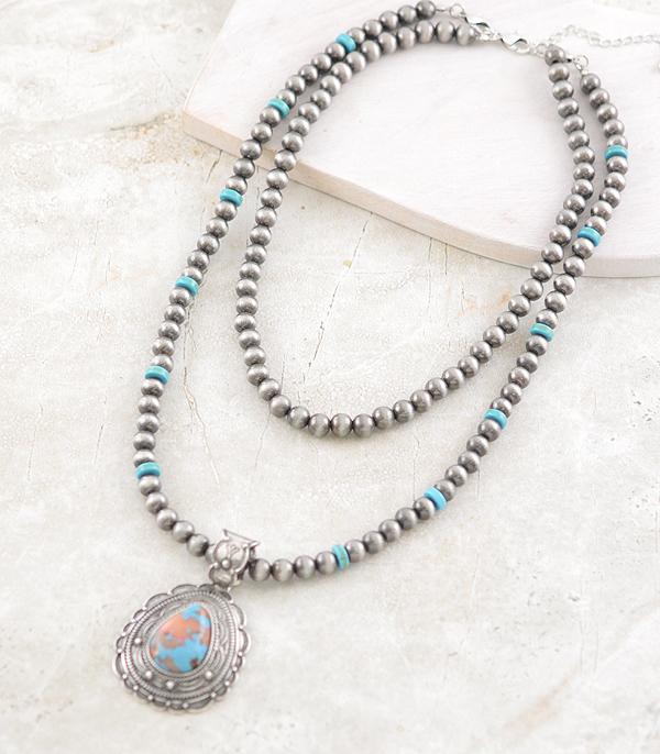 WHAT'S NEW :: Wholesale Western Navajo Pearl Layered Necklace