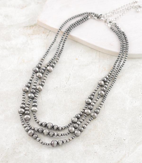 WHAT'S NEW :: Wholesale Western Navajo Pearl Layered Necklace