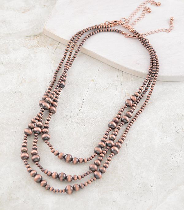 WHAT'S NEW :: Wholesale Western Navajo Pearl Layered Necklace