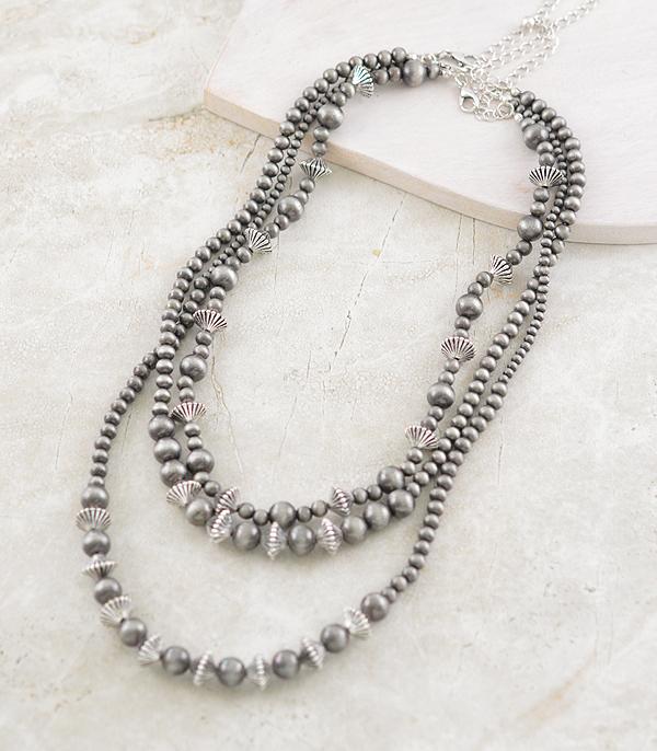 WHAT'S NEW :: Wholesale Western Navajo Pearl Layered Necklace