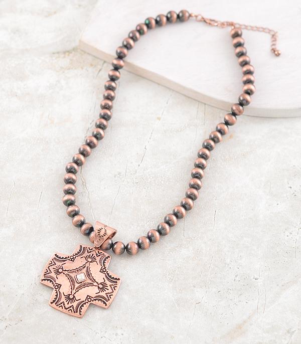 WHAT'S NEW :: Wholesale Western Aztec Cross Pendant Necklace