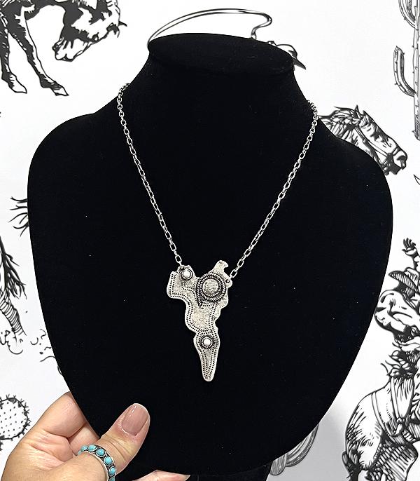 WHAT'S NEW :: Wholesale Western Saddle Pendant Necklace
