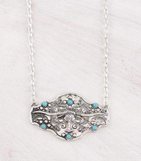 WHAT'S NEW :: Wholesale Western Longhorn Necklace